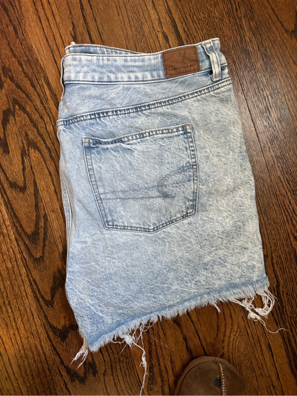 American Eagle Outfitters Light Wash Denim Jean Shorts